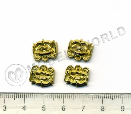 Декоративный элемент, 10 мм, металл 1 шт.