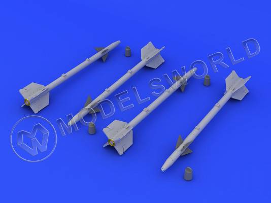 Комплект дополнений с фототравлением AIM-9E Sidewinder. Масштаб 1:48