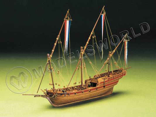 Набор для постройки модели корабля FRENCH XEBEC. Масштаб 1:49