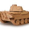 Склеиваемая пластиковая модель танка PzKpfw V ausf D "пантера". Масштаб 1:35