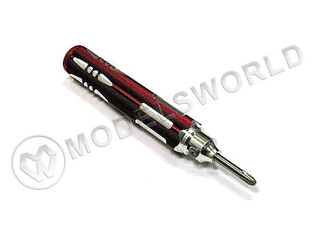 Отвертка с крестообразной телескопической насадкой РН#2 Ф4.0 - фото 1