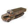 Готовая модель Грузовик Мерседес бортовой полугусеничный в масштабе 1:35