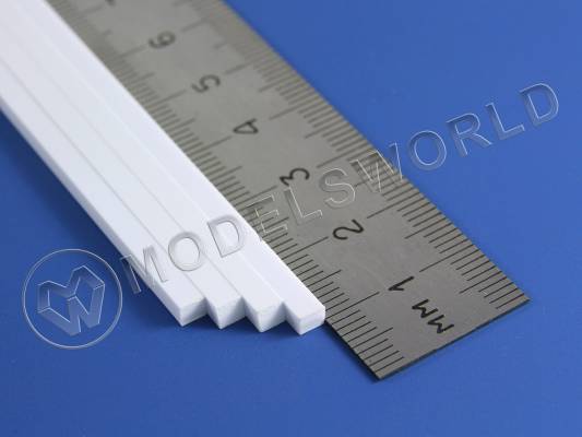 Полоска пластиковая 2.5х3.2 мм, 7 шт