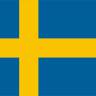 Шведы флаг. Размер 60х40 мм