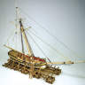 Набор для постройки модели корабля VIRGINIA ARMED SLOOP. Масштаб 1:48