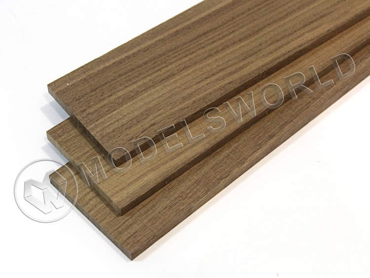 Плашка 5x50x500, орех Плашка 5x50x500, орех - фото 1