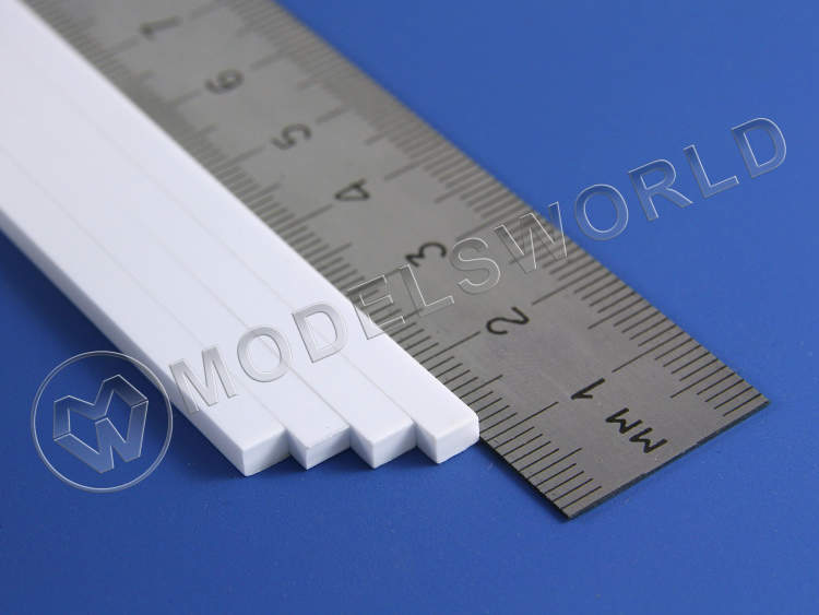 Полоска пластиковая 2.5х4.0 мм, 7 шт - фото 1