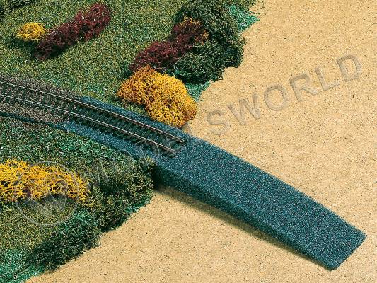 Подъем для моста (поролон).  Масштаб HO/TT/N