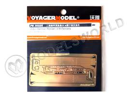 Фототравление WWII German Marder III M Fenders. Масштаб 1:35