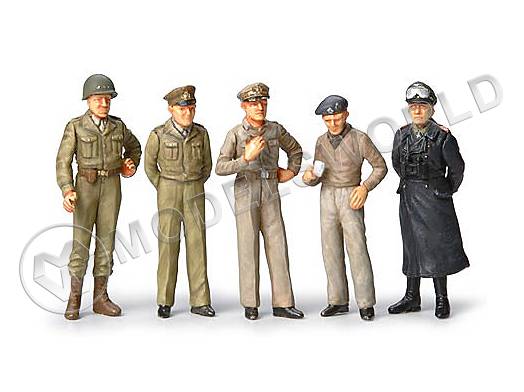 Фигуры знаменитые генералы II МВ, 10 фигур. Масштаб 1:48 Фигуры знаменитые генералы II МВ, 10 фигур. Масштаб 1:48 - фото 1