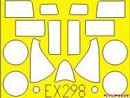 Окрасочная маска для F6F-5, Hobby Boss. Масштаб 1:48