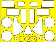 Окрасочная маска для F6F-5, Hobby Boss. Масштаб 1:48 - фото 1