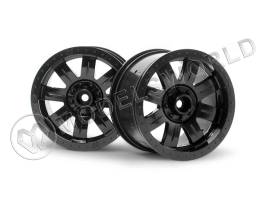 Диски монстр 1/8 - RINGZ BLACK (83X56 мм | HEX14 мм), 2 шт