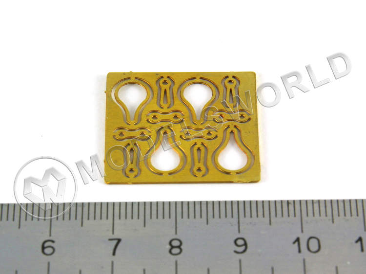 Вант-путенсы цепь, 5 мм, латунь, 4 шт - фото 1