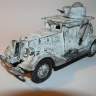 Склеиваемая пластиковая модель Советский лёгкий бронеавтомобиль БА-20. Масштаб 1:35