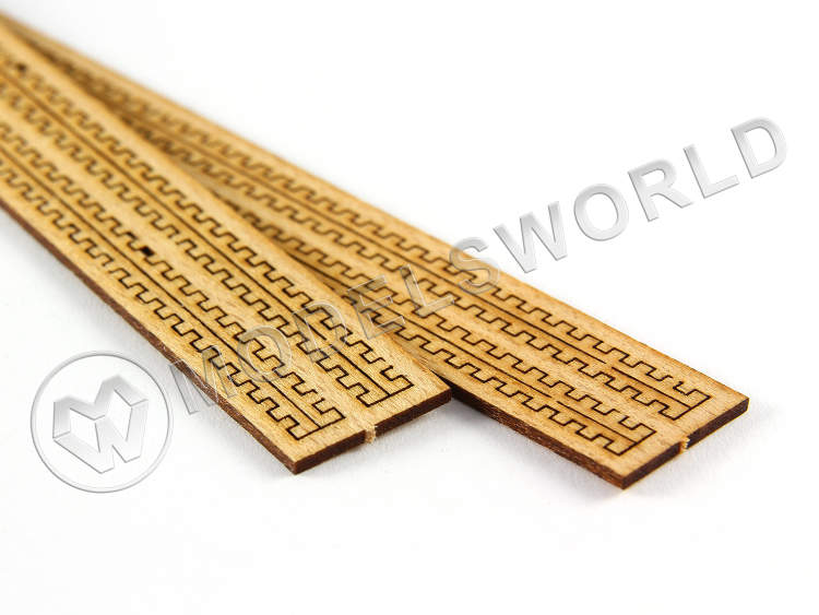 Рейки для решеток, бук, 300х1.5 мм, 4 шт - фото 1