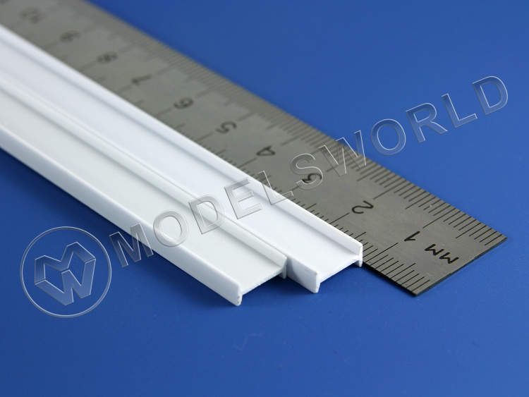 Двутавр пластиковый 9.5х3.8 мм, 2 шт - фото 1