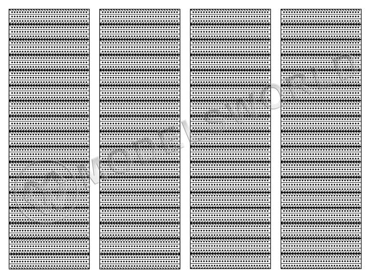 Фототравление аэродромное покрытие К1Д, 33 плиты. Масштаб 1:48 - фото 1