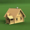Набор для постройки модели Сторожевой домик, XIX век. Масштаб 1:72