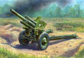 Склеиваемая пластиковая модель Советской 122-мм дивизионной гаубицы "М-30". Масштаб 1:35