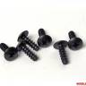 Винт 4*13, 6 шт, Round head tapping screw.