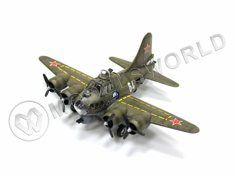 Готовая фантазийная модель, американский бомбардировщик B-17 - фото 1