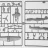 Склеиваемая пластиковая модель Немецкий истребитель Мессершмитт BF-109F2. Масштаб 1:72