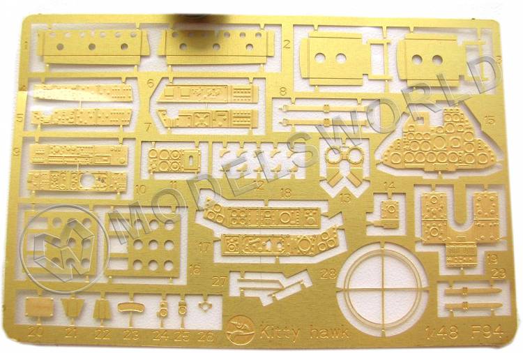 Фототравление Lockheed F-94 Starfire. Масштаб 1:48 - фото 1