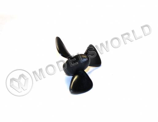 Винт нейлоновый трехлопастной левый, 30 мм, 1 шт