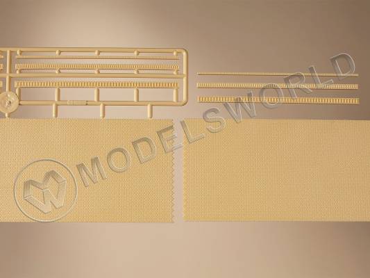 Кирпичные стены с кантами, 2 шт. Масштаб H0/TT