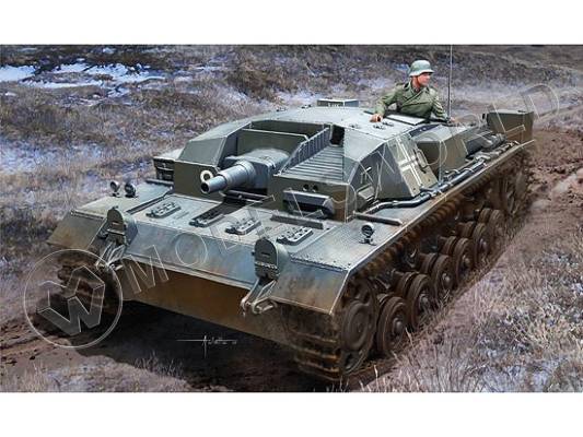 Склеиваемая пластиковая модель Немецкая САУ StuG.III Ausf.A. Масштаб 1:72