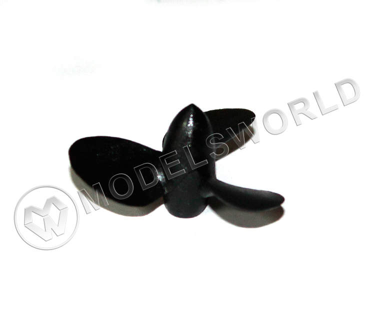 Винт нейлоновый трехлопастной правый, 40 мм, 1 шт - фото 1