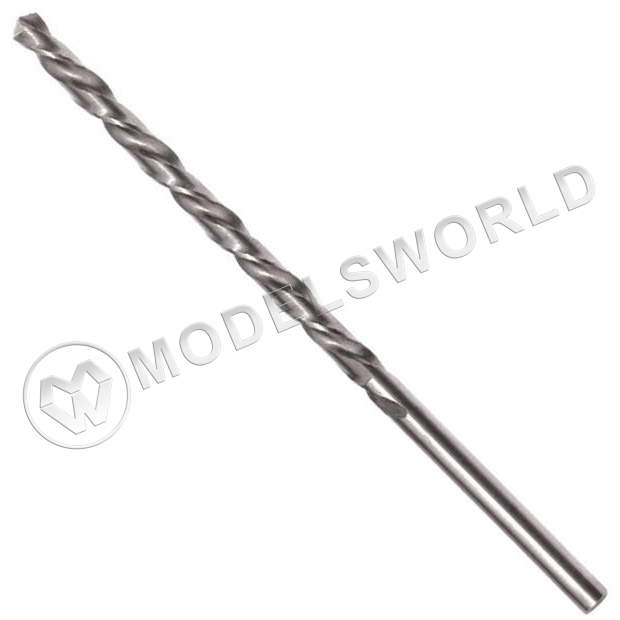 Сверло спиральное Р6М5, d-2.3 мм, 1 шт - фото 1