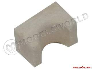 Набор кирпичей №2 с вырезом, масштаб 1:20, 50 шт. - фото 1