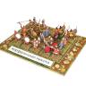 Готовая модель, миниатюра "Пехота Карфагена" 19 фигур в масштабе 1:72