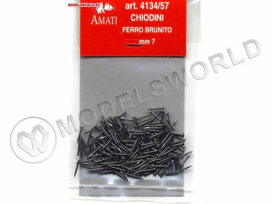 Гвоздь черненый, сталь, 7 мм, 200 шт