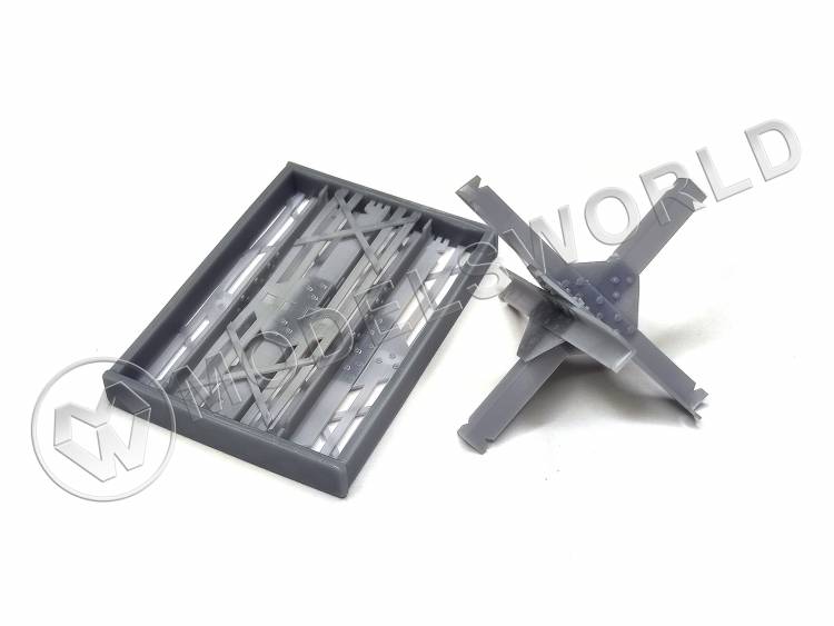 Противотанковый еж "чешский", 2 шт. Масштаб 1:35 - фото 1