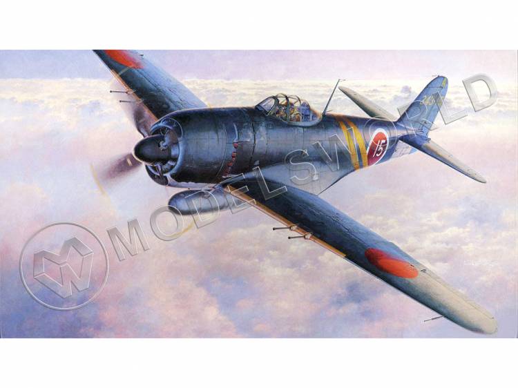 Склеиваемая пластиковая модель самолет Kawanishi N1K2-J Shidenkai (George) Early Version. Масштаб 1:48 - фото 1