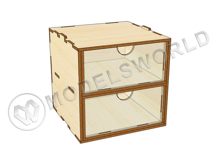 Mini модуль-органайзер на 2 ящика Mini модуль-органайзер на 2 ящика - фото 1