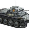 Склеиваемая пластиковая модель Немецкий лёгкий танк Pz.Kpfw.II Ausf.D. Масштаб 1:35