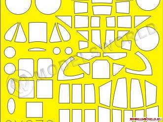 Набор окрасочных масок для Boston Mk.III, MPM. Масштаб 1:72