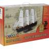 Склеиваемая пластиковая модель барк "КРУЗЕНШТЕРН". Масштаб 1:200