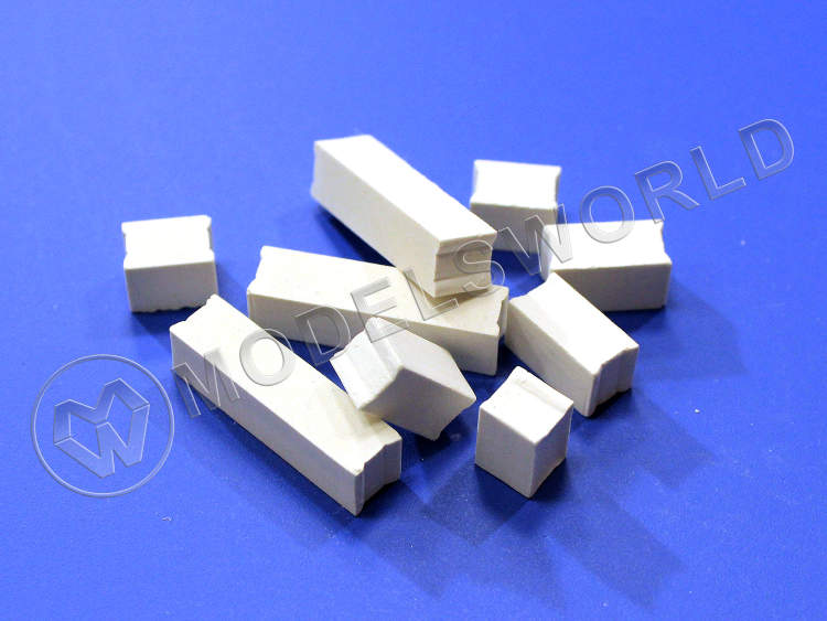 Блоки ФБС-400, по 5 шт. Масштаб 1:100 - фото 1