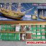 Набор для постройки модели корабля HMS VICTORY. Масштаб 1:78