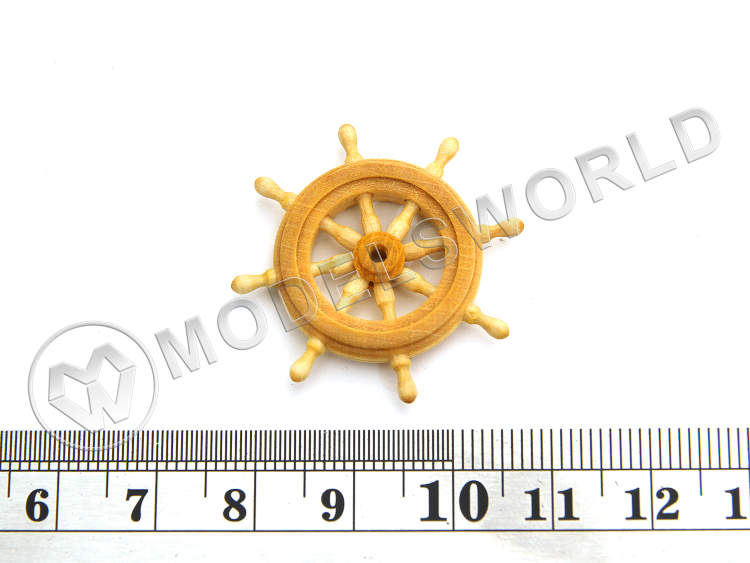 Штурвал, самшит, 30 мм - фото 1