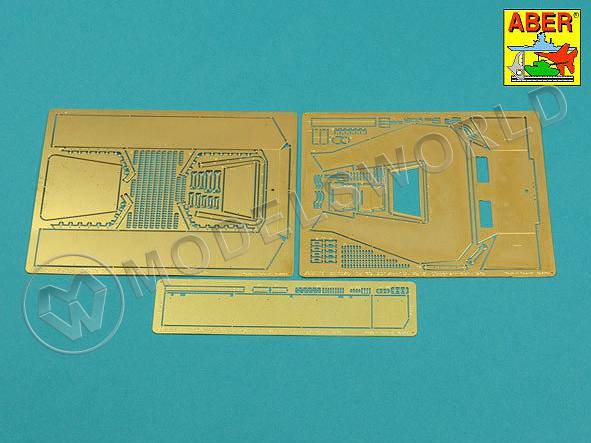 Фототравление для Armoured personnel carrier Sd.Kfz. 251/1 Ausf. D - vol. 8 - additional set - upper armour, late, Dragon. Масштаб 1:35 - фото 1