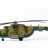 Склеиваемая пластиковая модель Вертолет Ми-8МТ. Масштаб 1:72