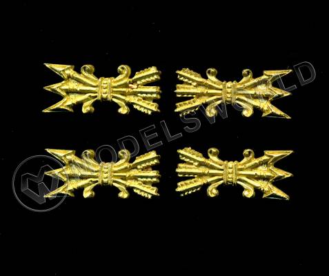 Декоративный элемент, стрелы, 20 мм, металл 1 шт.