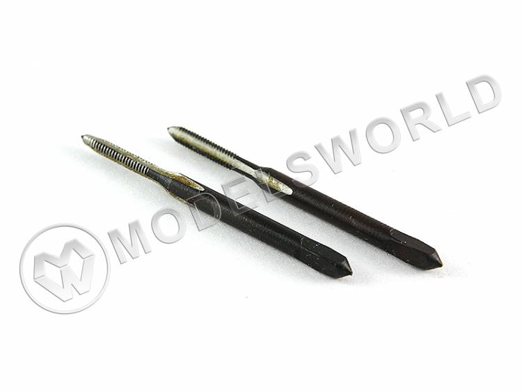 Метчик ручной М1.0х0.25, 2 шт Метчик ручной М2.6, 2 шт - фото 1