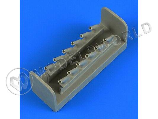 Конверсионный набор P-51D Mustang Exhausts, Tamiya. Масштаб 1:48